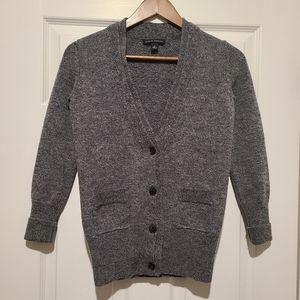 BOGO! Banana Republic Gray Wool Cardigan Small (S)